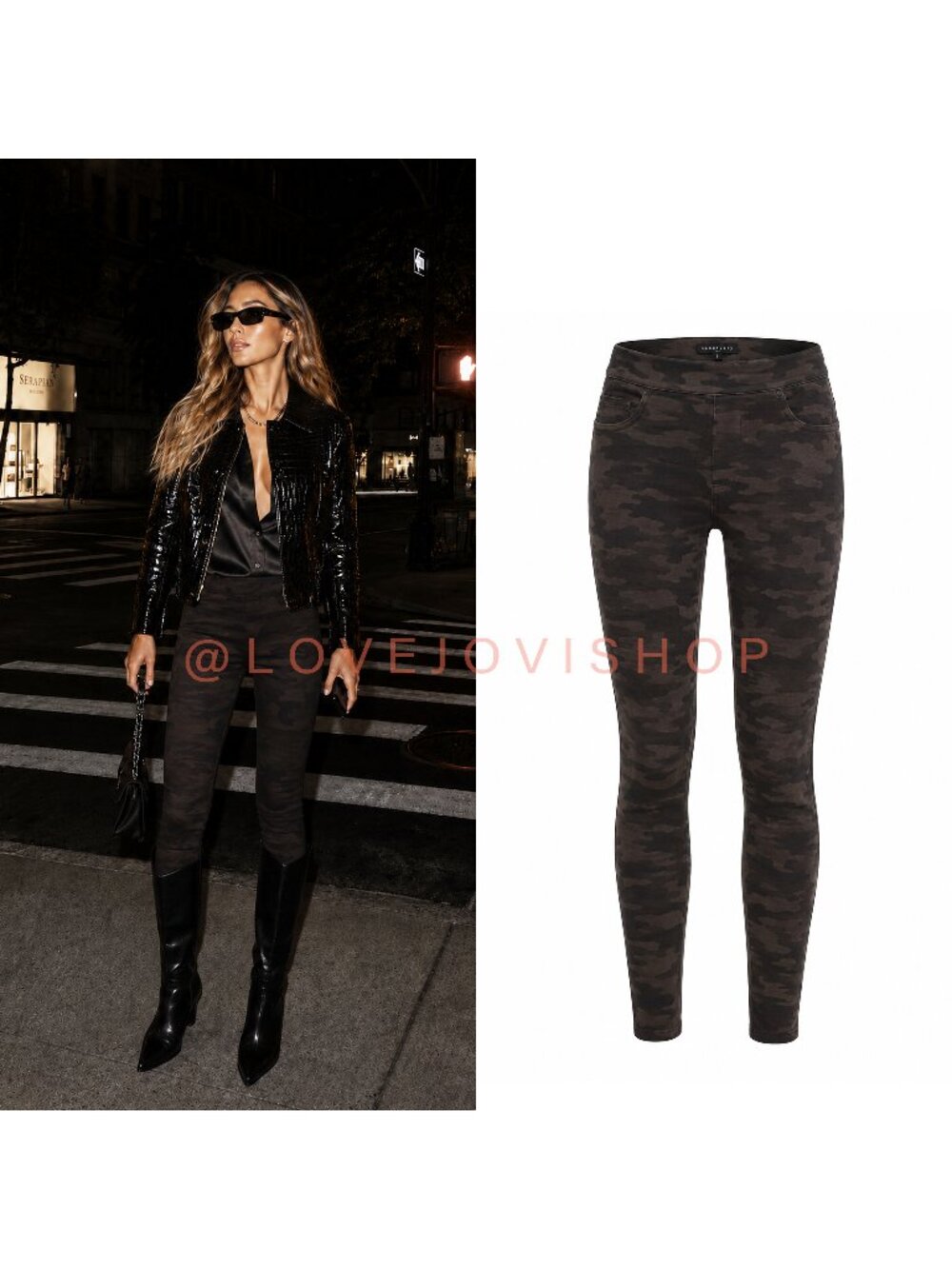 Streetwear | Sanctuary Camo Jeggings in Gray | Bloomingdale's Exclusive | L
